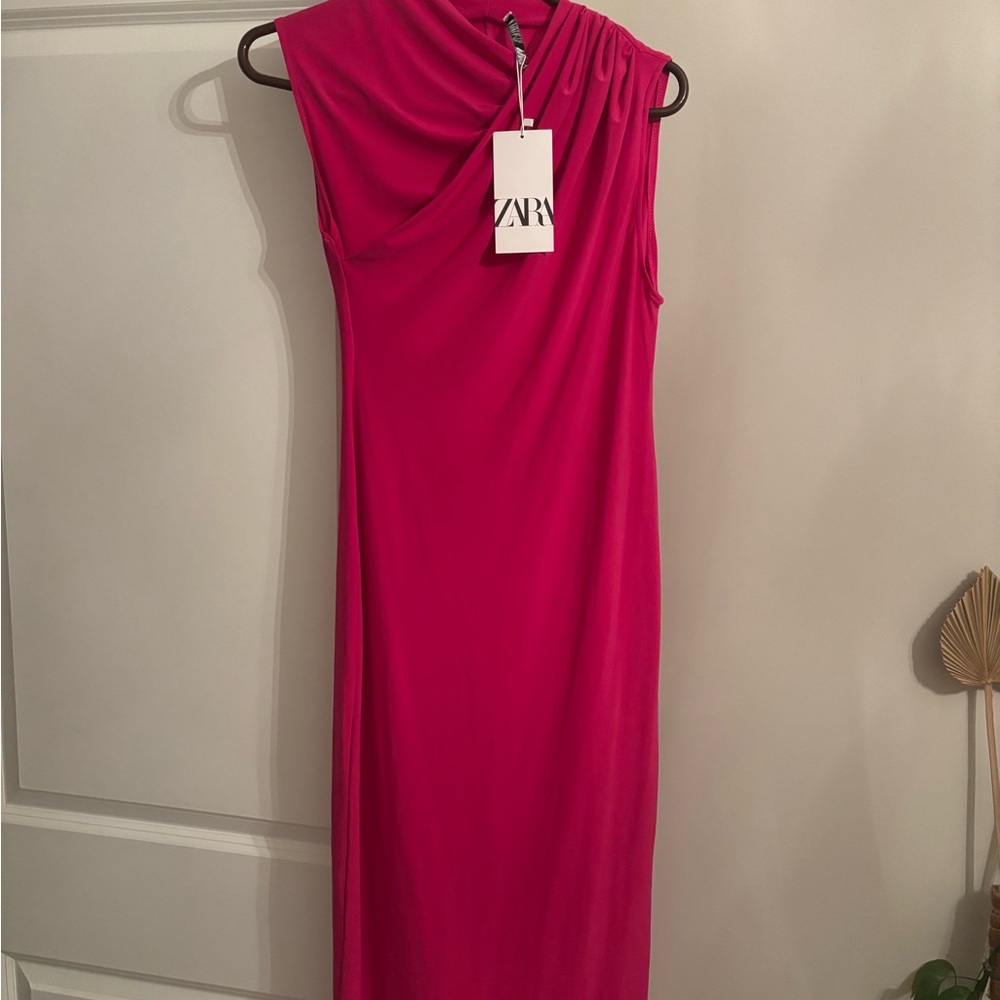 Brand new with tags ZARA pink dress